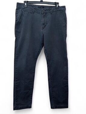 Mens Lucky Gray Chino Pants Size 38X32